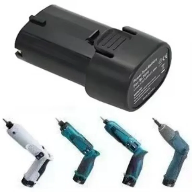 Electric Tool Battery For Makita 7.2V 3000mah BL7010 BL0715 DF010 DF012 DF022 7.2-4 194355-2 194356-3.