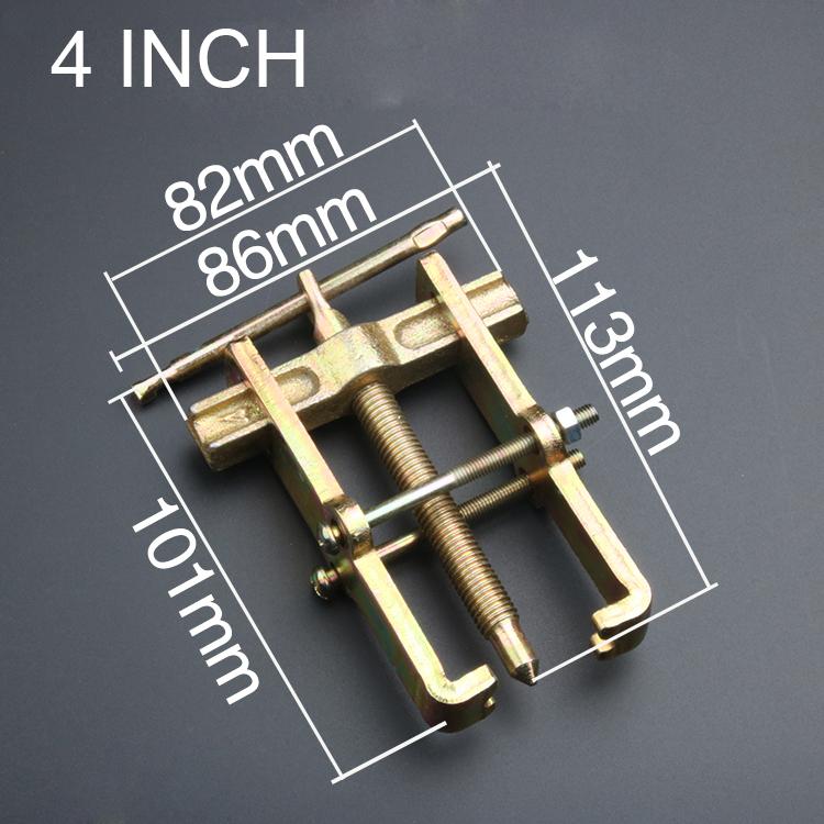 Two Jaws Gear Puller Bearing Puller Spiral Forging Technology 3" 4" 6" 8": 4 INCH