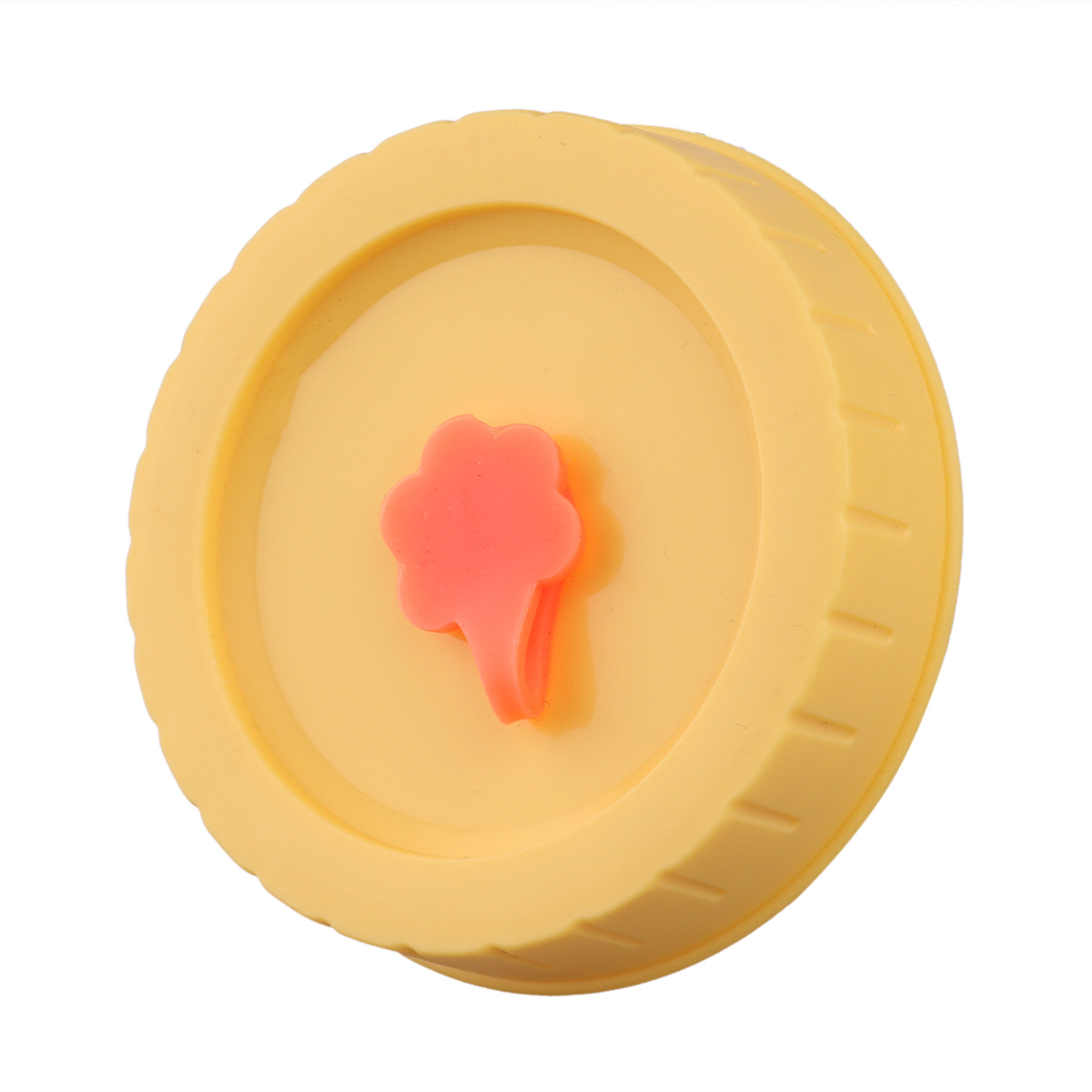 Set of 4 Polished Plastic Resistant Mason Jar lids Cover with Straw Hole 70mm Diameter Canning Replacement Lid