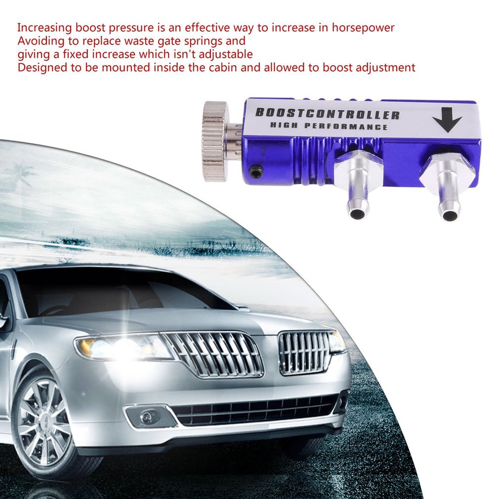 Adjustable 1-30 PSI Racing Turbo Manual MT Turbo/Turbocharger Boost Controller Kit Turbo Pressure Regulator Auto Accessories