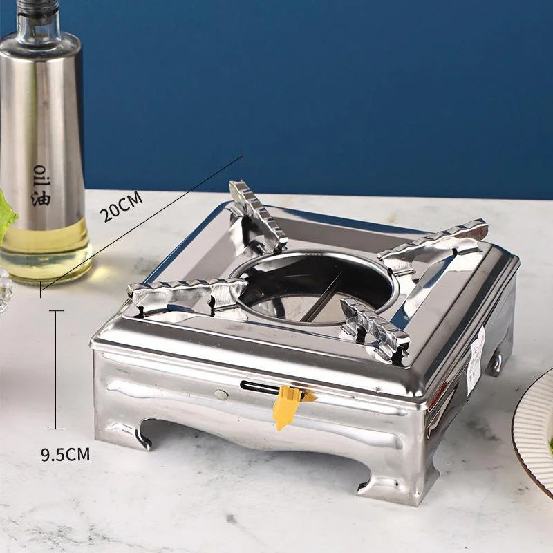 Outdoor Portable Alcohol Stove Drawer Picnic Household Small Restaurant Fire Boiler Dry Hote Boiler for Baking Barbecue Trips