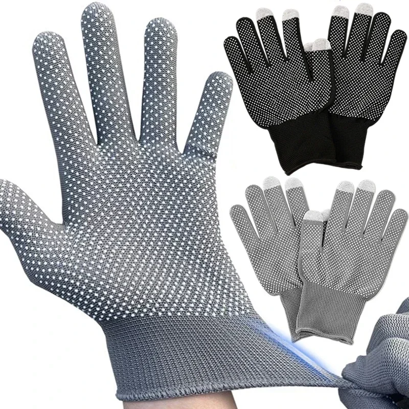 1/20 Paar Anti-Rutsch-Handschuhe für Motorrad-Radsport-Männer Frauen leichte dünne atmungsaktive Touchscreen-Handschuh im Freien