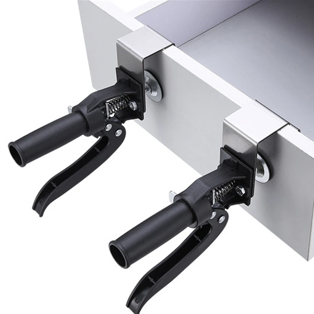 Clips para paneles de cajones, abrazadera para carpintería, instalación de cajones para muebles, abrazadera fija con ajuste, viseras de Clip desmontables