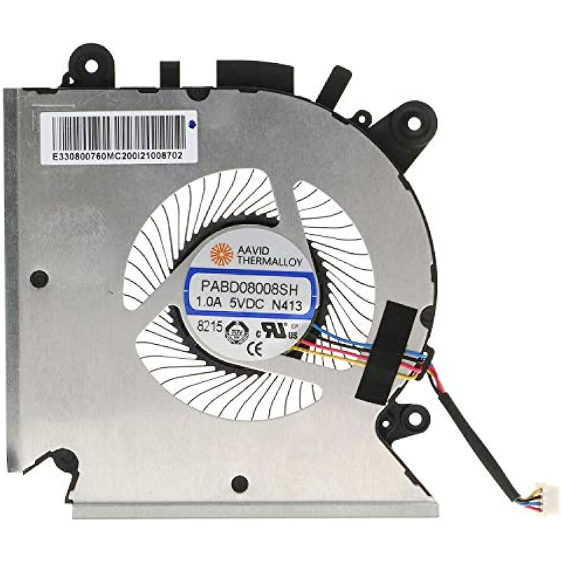 Koelventilator voor MSI GF63 MS-16R1 MS-16R2 PABD08008SH N413 E 322500300 A