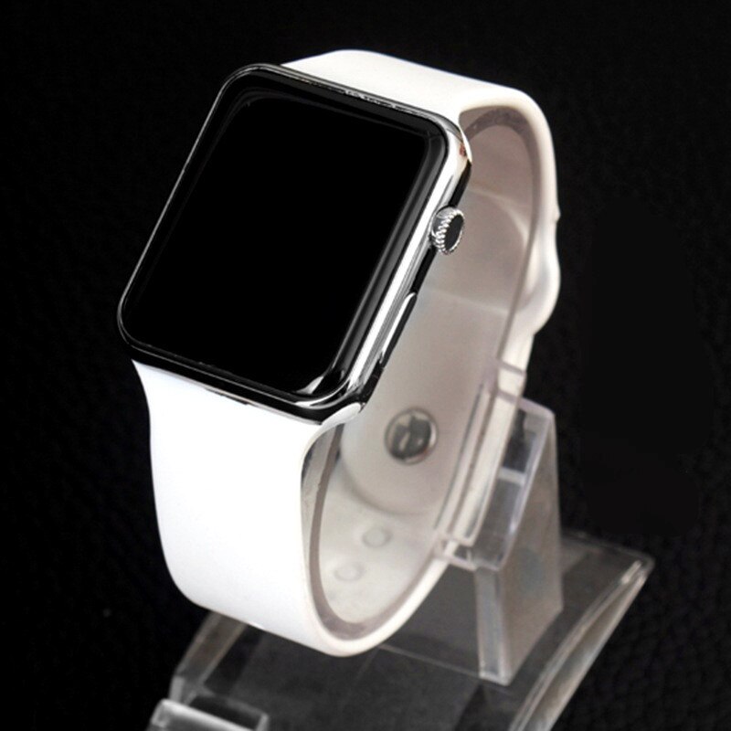 Kids Watches A Popular Sports Silicone Led Band, Watches Square and Fashionable Electronic Students Children Watch: 9