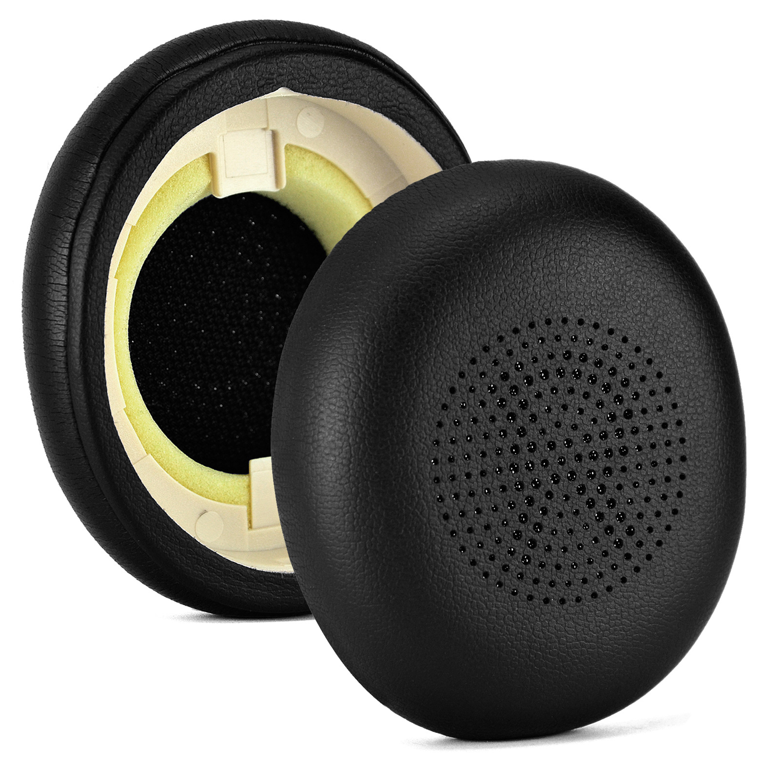 1 par de almohadillas de espuma de repuesto para auriculares jabra ELITE 45H Evolve2 65: Gris claro
