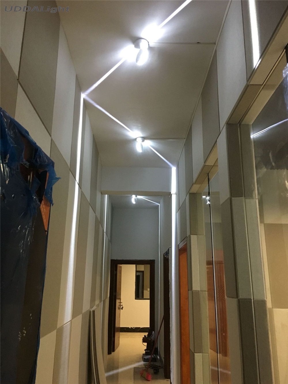 Cree led vindueslys 10w verandalys vandtæt  ip65 led pærer hjemmebelysning aluminium bagning polycarbonat uddalight aluminium