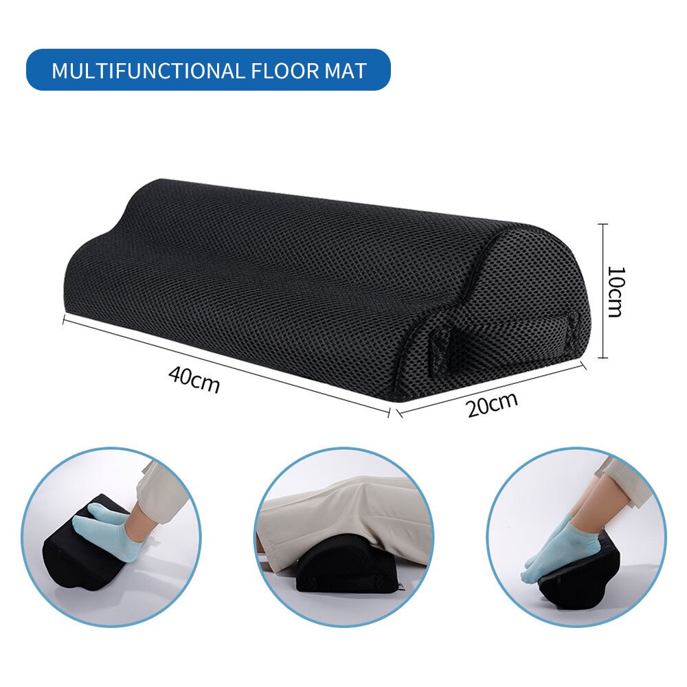Ergonomic Feet Cushion Support Foot Rest Under Desk Feet Stool Pillow for Home Computer Work Chair Travel