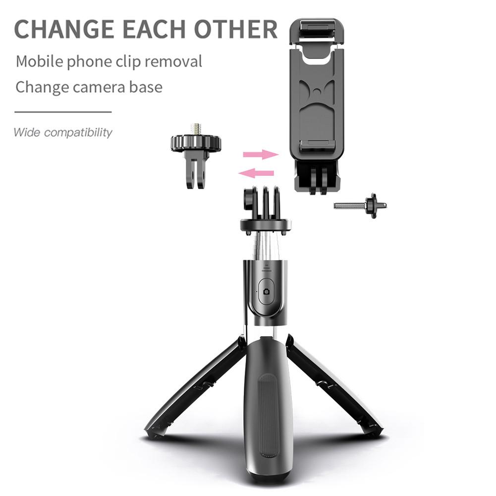 2-In-1 Mobiele Telefoon Selfie Stok Statief Draagbare Stand Voor Smartphone Universele Multifunctionele Statief Met bluetooth Controller
