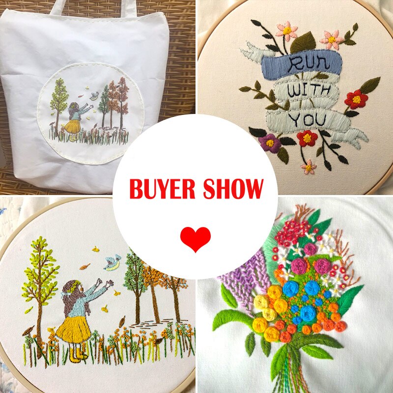 Kits de bordado dos desenhos animados diy, pintura de ponto cruz 3d conjunto aro, kit de artesanato, diy artesanal costura acessórios arte decoração para casa