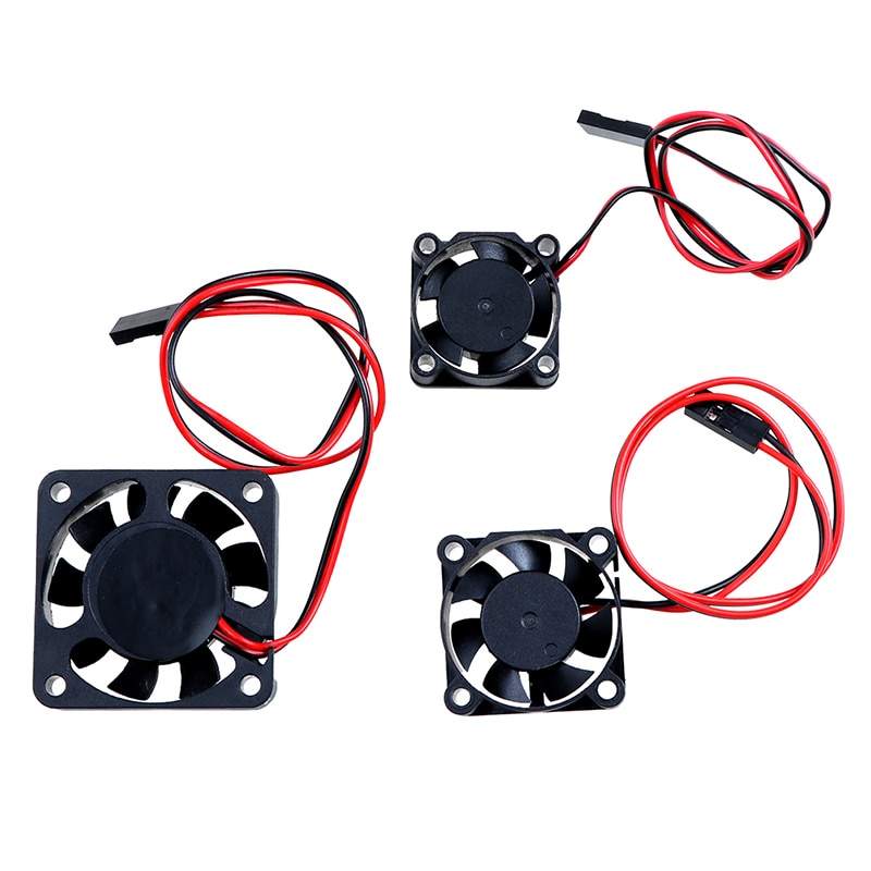 1 Pc 5V -7V 150A DC Cooling Fan For RC Model Motor ESC 25mm/30mm/40mm Power Transfer