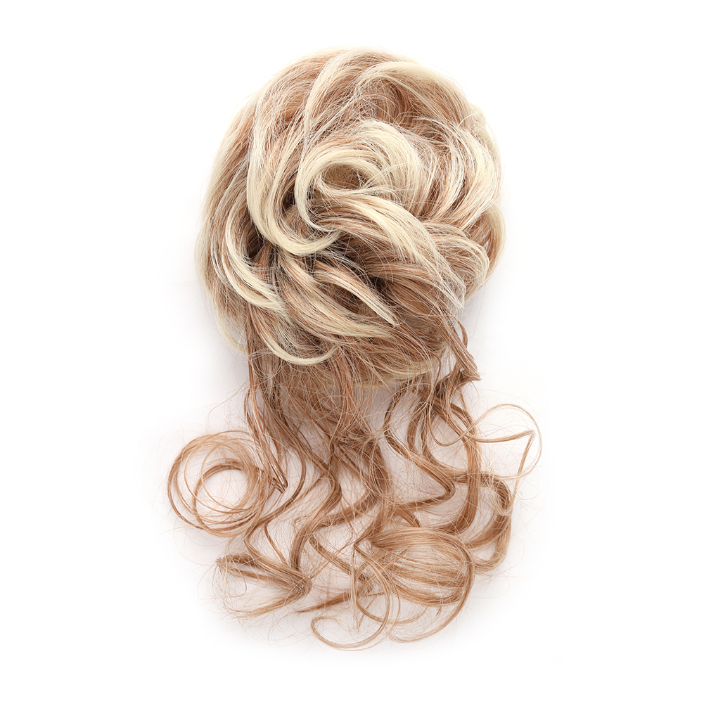 Chignon chignon désordonné synthétique, pince à griffes, chignon bouclé, chignon ondulé, longue barbe, queue de cheval ébouriffée, chouchou pour 03/Wear: # 35