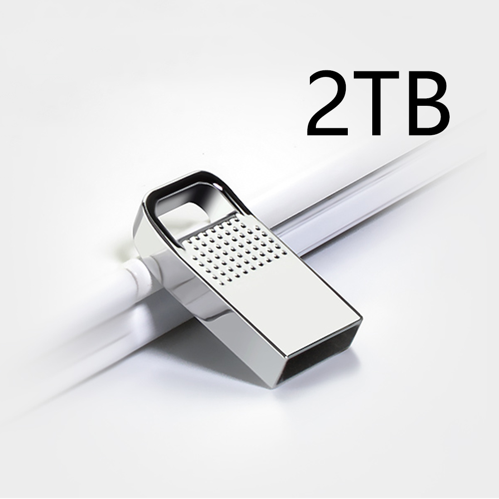Mini USB 3.0 Flash Drive 2TB USB Flash Pendrive 1TB 512GB 128GB Metal USB Opslagstick USB Pen Drive voor Computer Opslagapparaten: Olijfgroen
