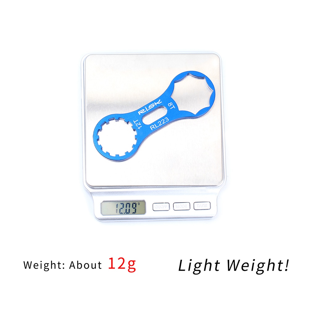 RISK Aluminum Bicycle Front Fork Repair Tool For SR Suntour XCR/XCT/XCM/RST MTB Bike Front Fork Cap Wrench Disassembly Tools