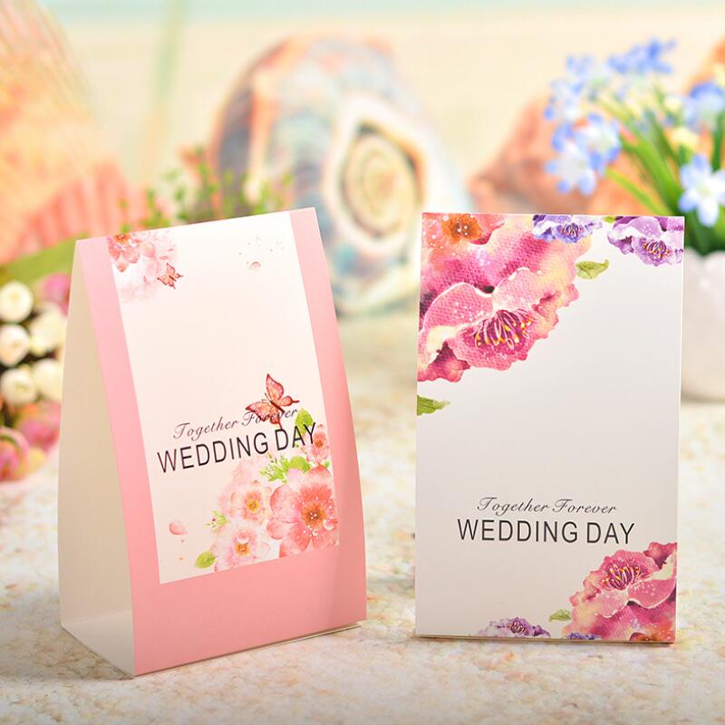 30 Stks/partij Thema Bruiloft Gast Naam Tafel Card Creatieve Persoonlijkheid Bruiloft Plaats Kaart Bruiloft Kaart