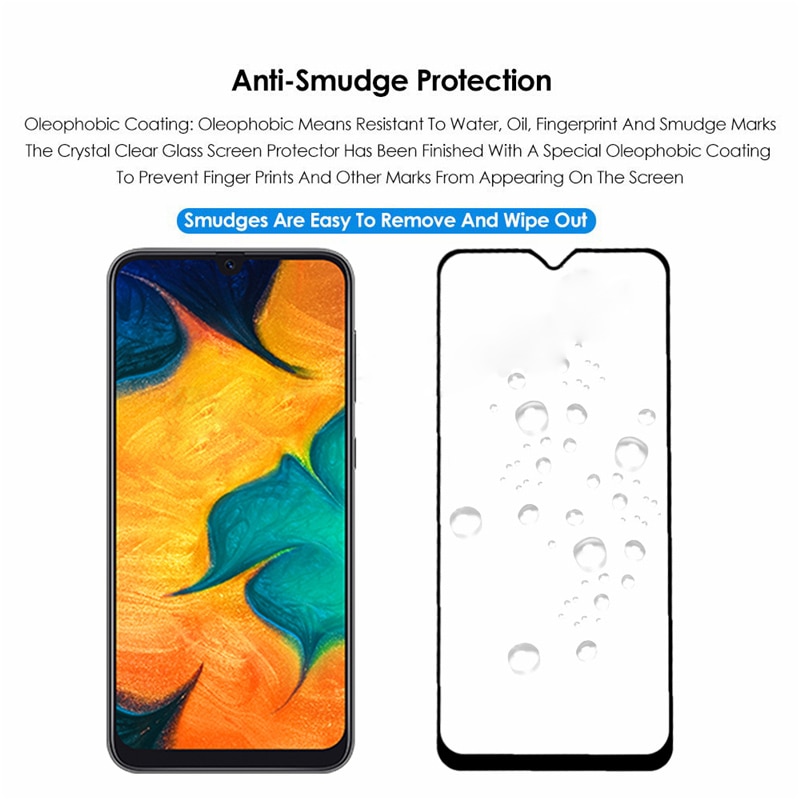 9D Beschermende Glas op Voor Samsung Galaxy A10 A20 A30 A40 A50 A60 Screen Protector Voor Samsung A70 A80 A90 glas M10 M20 M30 M40