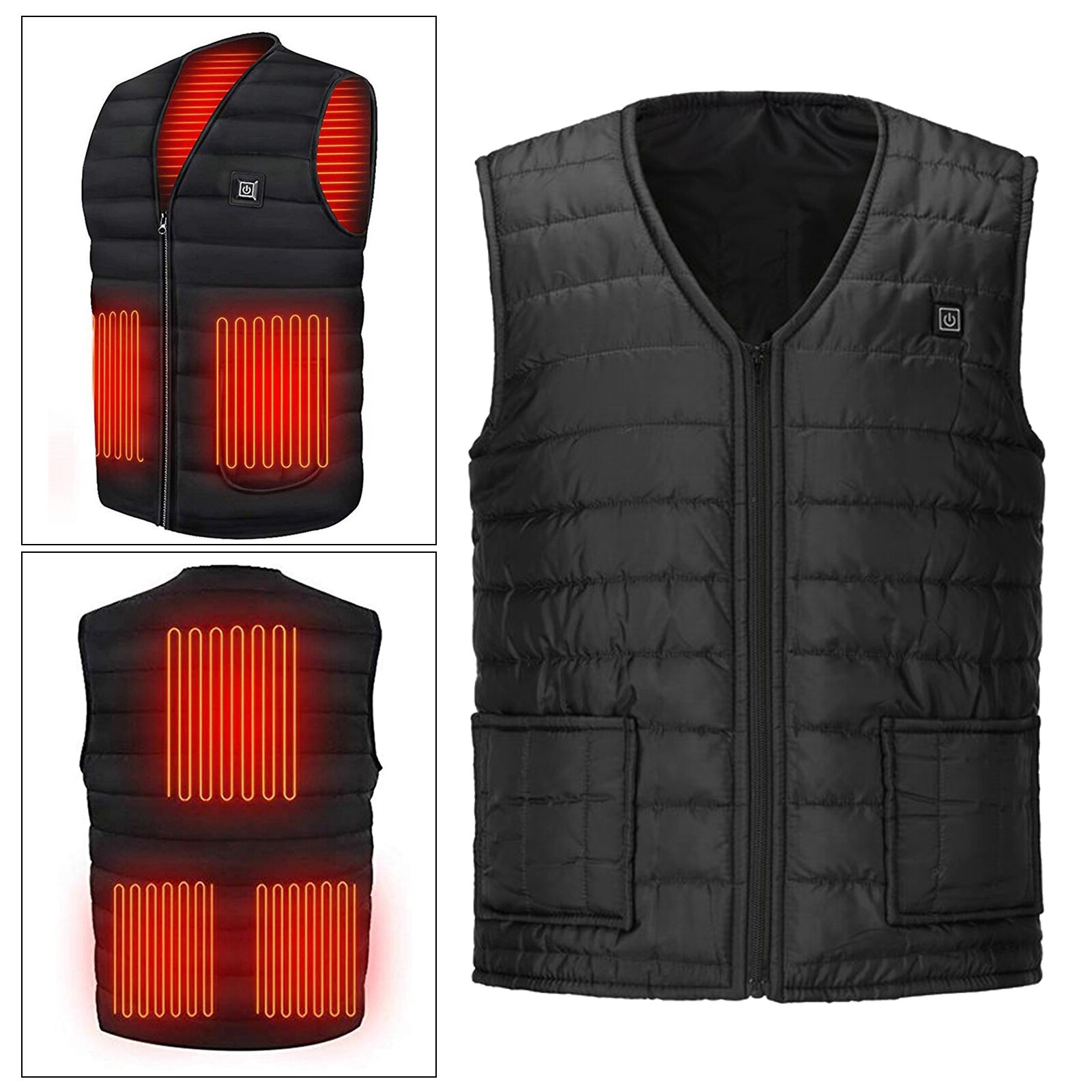 Tehzeb Electric Blue Waistcoat