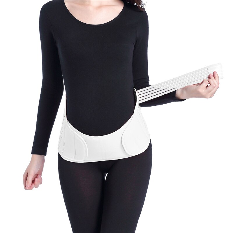 Cinturón de elevación de estómago Prenatal para mujeres embarazadas, cinturón elástico cómodo, transpirable posparto, pélvico, ajustable