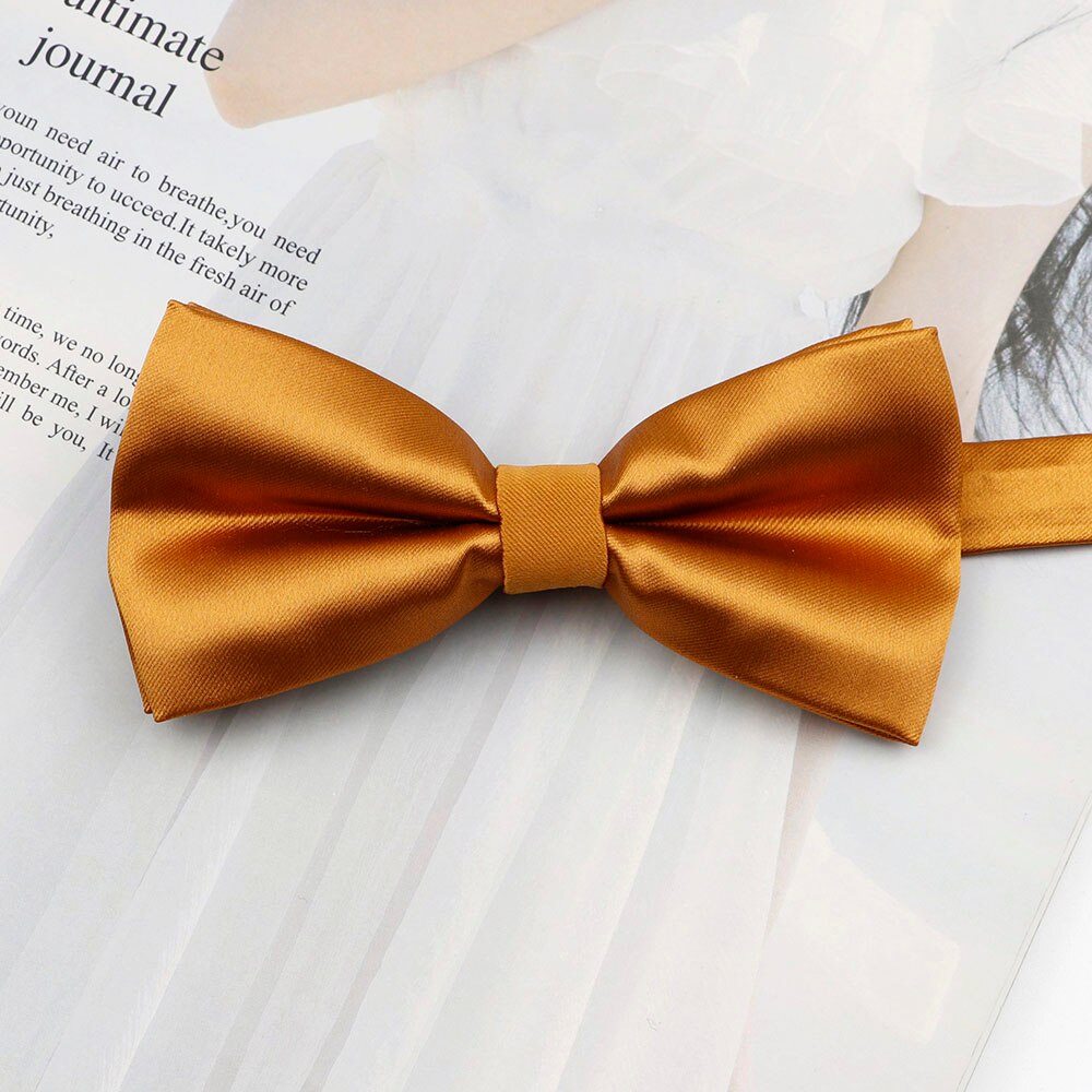 Heren polyester vlinderdas effen kleur vlinder strik bruiloft feest zakelijk verstelbare vlinderdas rood blauw: 4