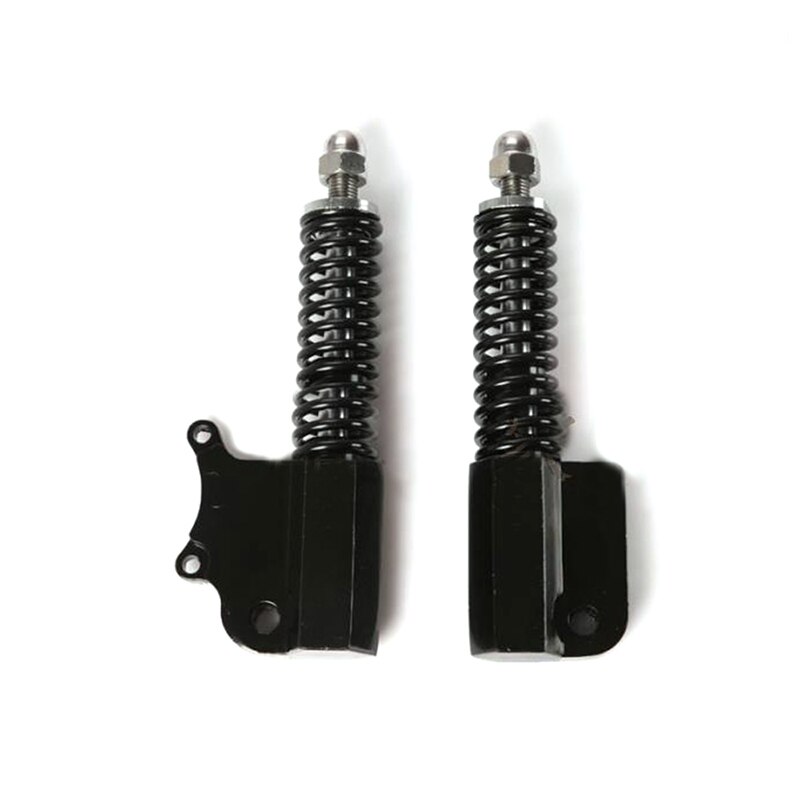 10 Inch Electric Scooter Hydraulic Shock Absorber Suspension Motorcycle Scooter Spring Rebound Damping Fork Shock: 10inch fork black