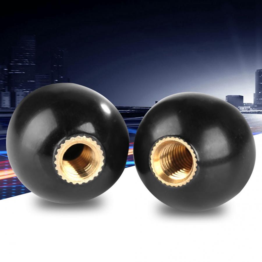 5 sztuk gałka zmiany biegów BM6 * 20 okrągła kula dźwignia zmiany biegów gałka zmiany biegów wymiana akcesorium z miedzianą wkładką gałka meblowa