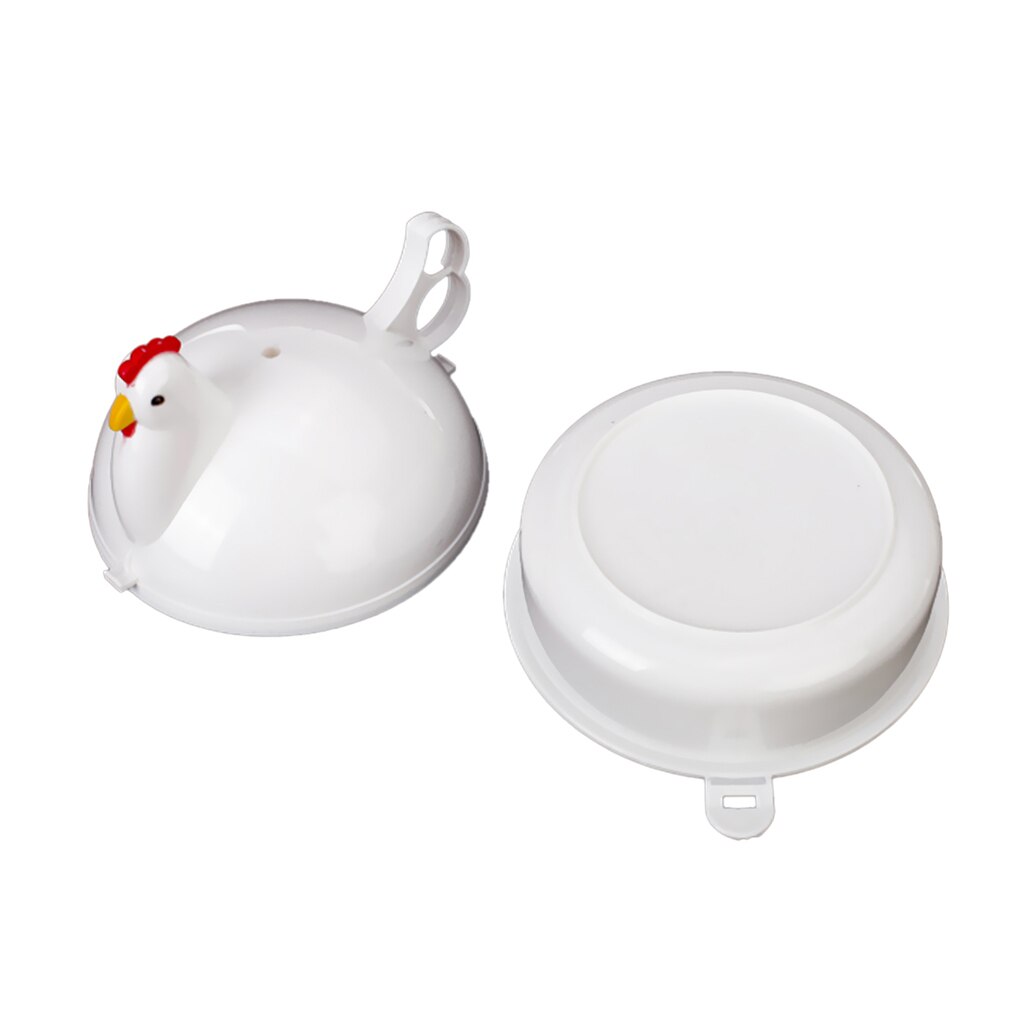 4 Egg Microwave Boiler Cup Soft Hard Boil Steam Cooker Kitchen Appliance Microwave Egg Cooker