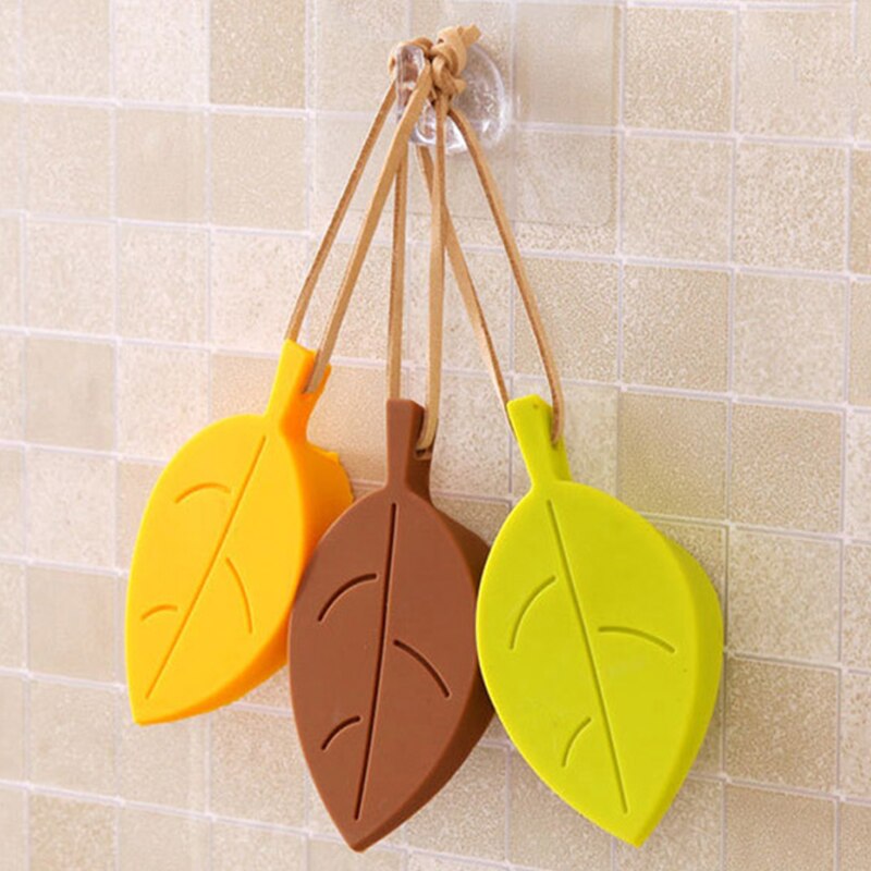 Silicone Door Stop Stopper Cartoon Leaf Shape Kids Safety Door Stopper For Children Home Decor Finger Safety Protection