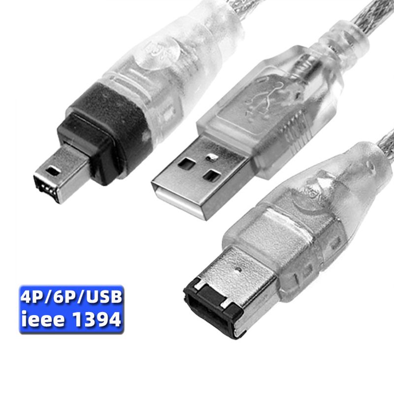 1394 Firewire USB naar 4p USB naar 1394 datakabel IEEE 1394 aansluitkabel Camera DV-acquisitiekaart