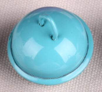 Cloches colorées pour chat Gog Pet | Gros clochette Jingle pour fête, décoration, artisanat bricolage, 10 pièces/lot, de 22mm: green