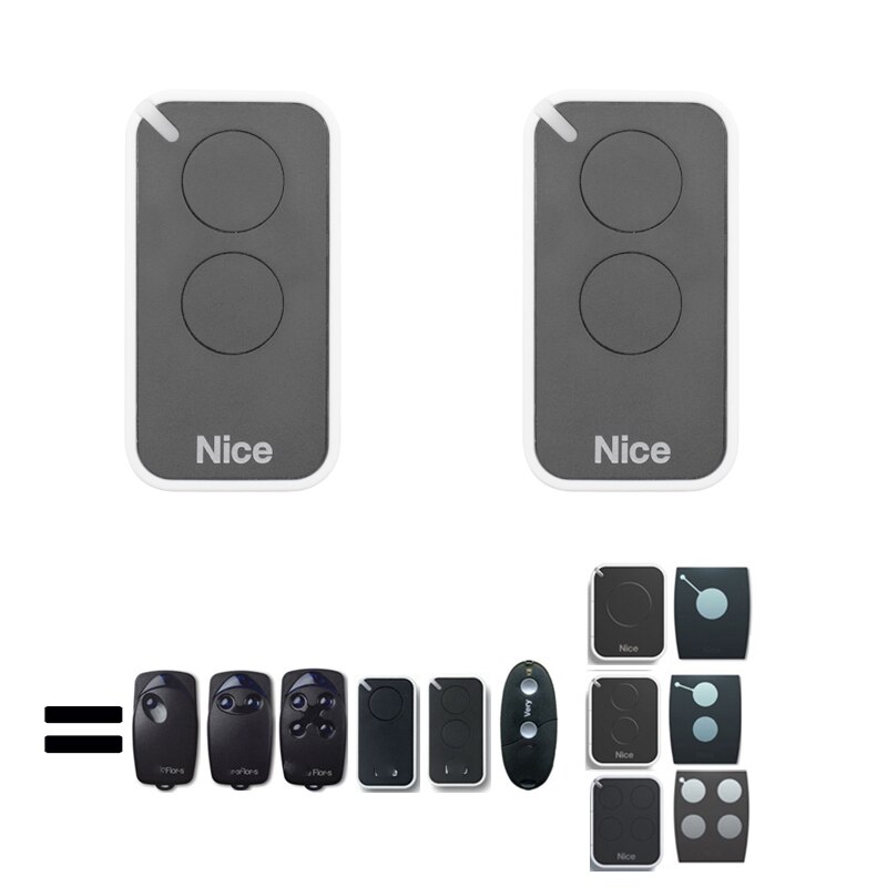 Compatibel Garage/Gate Remote Mooi Flor-S FLO1-RS FLO2-RS FLO4-RS Flo2r-s Flo4r-s Flor Mooie Tijdperk Inti Rolling Code 433.92Mhz: INTI