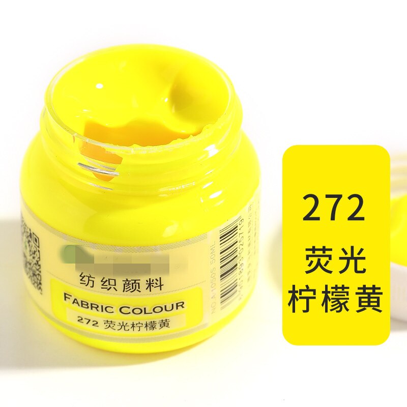 60ml Acrylic Paint Textile Fiber Pigments T-shirt Doodle Diy for Statuary Coloring DIY Hand Clothes Painted Graffiti Pigments: M