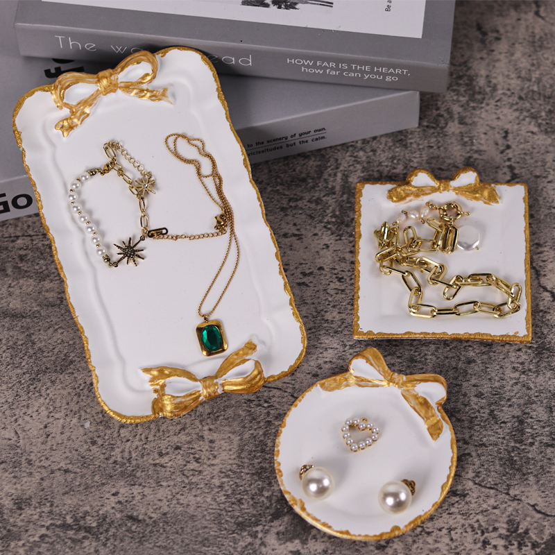 Bandeja de encaje de arco, molde de silicona, bricolaje, molde de fundición de yeso de cemento de hormigón, Cenicero, posavasos, fabricación de yeso de cristal, artesanía de decoración del hogar