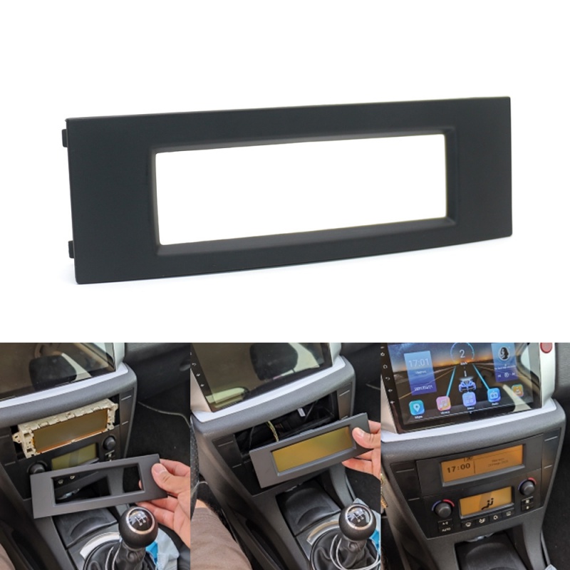 Voor Peugeot 207 Citroen C4 C5 Rd3 Radio Multifunctionele C-Screen Shell Case Vaste Frame Cd-Speler Scherm Vervangen Behuizing