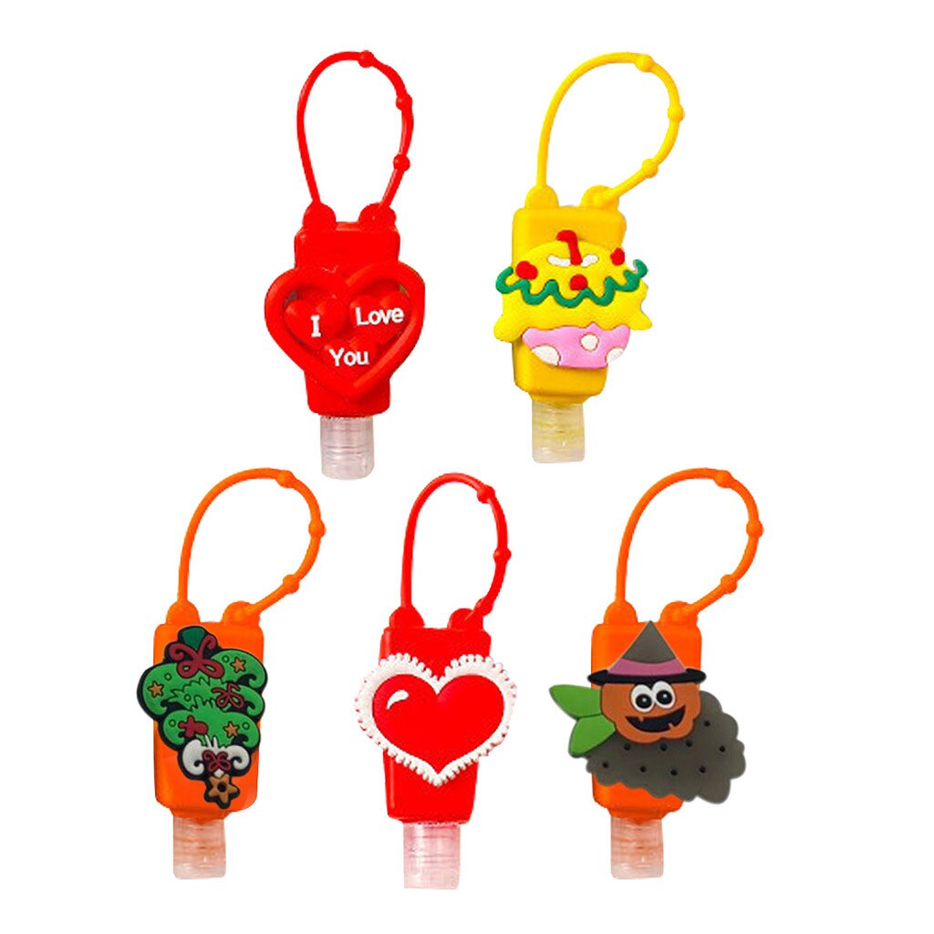 5pc mão desinfetante dispensador pulseira portátil dispensador de mão 30ml pulsera gel hidroalcoólico bonito padrão dos desenhos animados: I