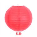 Lanternes lumineuses chinoises 1 pièce/lot | 10 pouces, décoration de mariage, décoration pour nouvel an noël, promo: Red