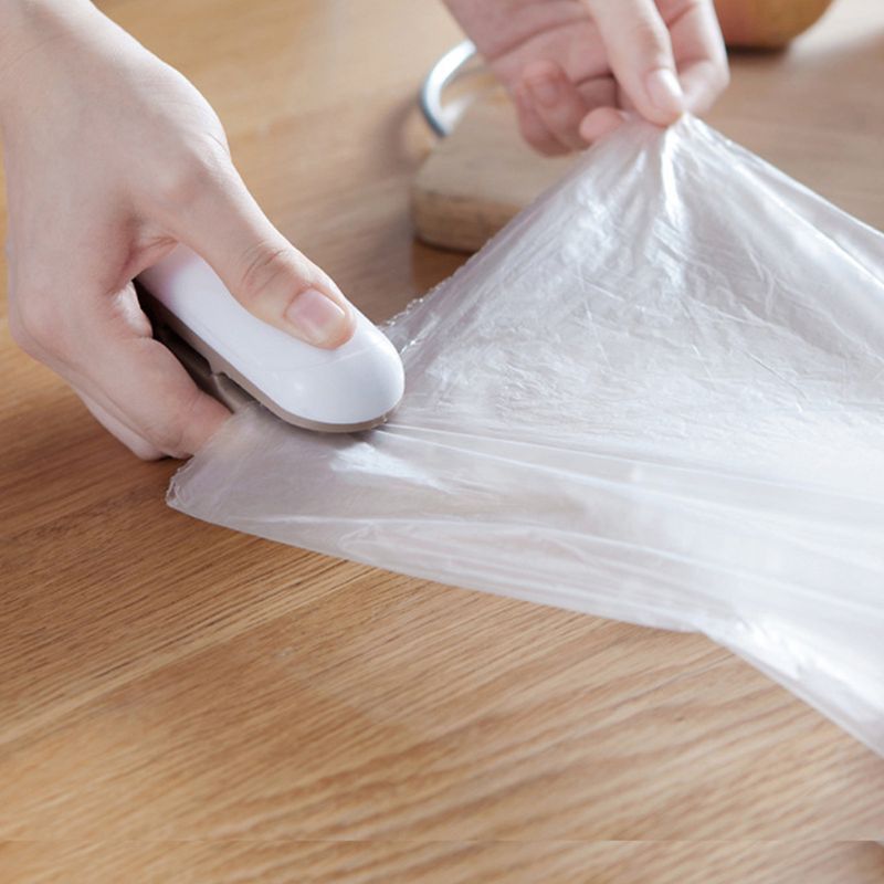Bærbar varme mini plastikpose impluse sealer madpakning håndholdt multifunktion nem betjening forseglingsmaskine værktøj