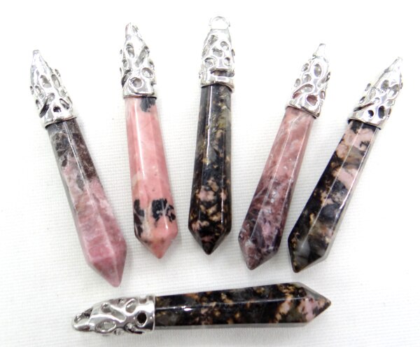 natürliche stein lapis Quarz kristall Opal tiger auge mischen säule chakra Anhänger charms Schmuck machen halskette 10PC: NO.17