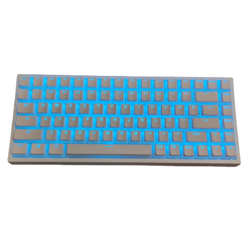 Pbt 84 Keycap Wit Pudding Keycaps Voor Mx Mechanische Toetsenbord