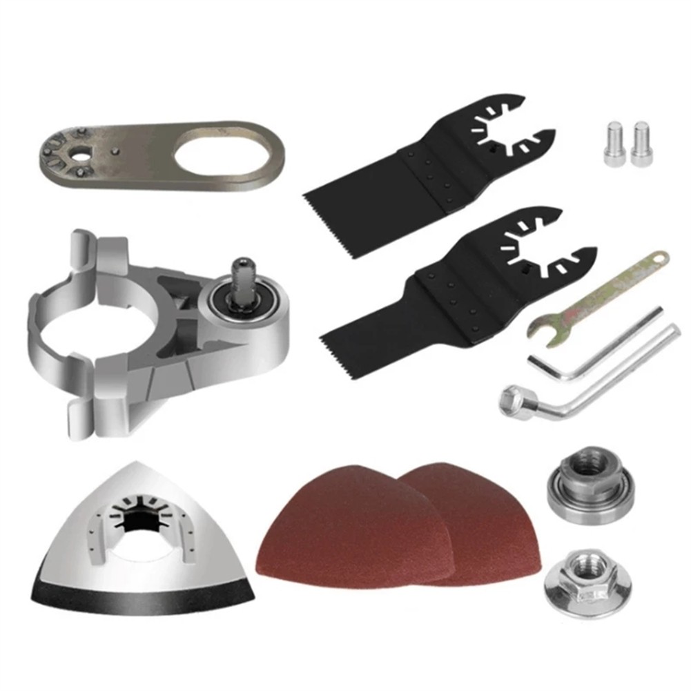 Universal Swing Multi Tool Zaagblad Haakse Slijper Om Groovende Machine Voor M10 Universele Hoofd Elektrische Hoofd Adapter Hout Cut