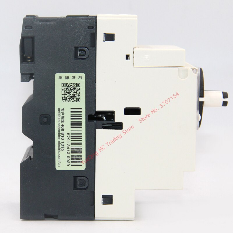 Schneider-interruptor de circuito magnético GV2PM10C 4-6.3A, Motor térmico, perilla GV2-PM10C GV2ME 10C 3P, ajuste de interruptor de protección