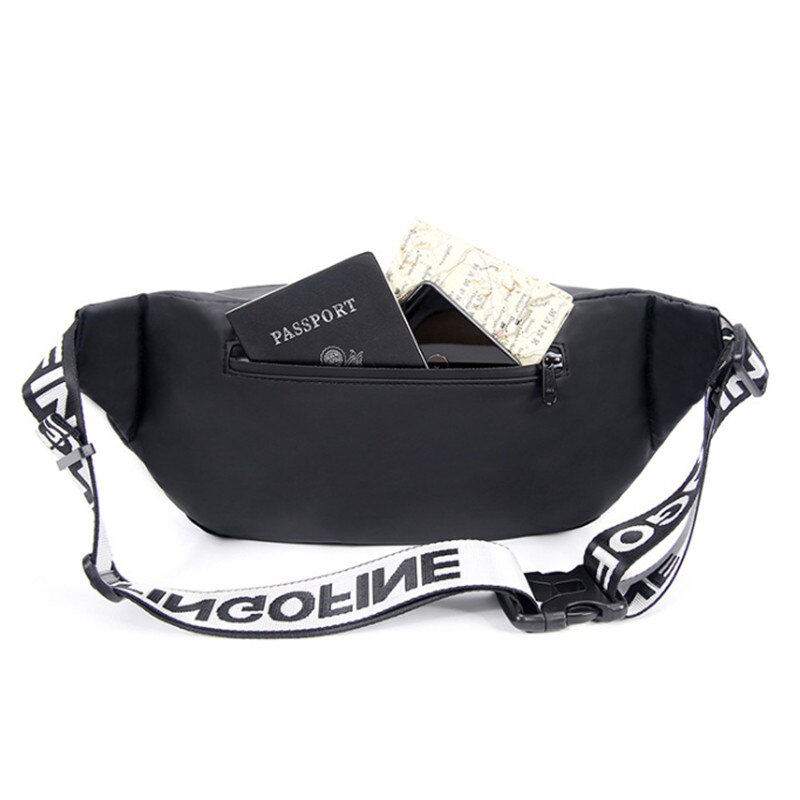 À prova dwaterproof água saco de cintura homem casual saco de peito ao ar livre grande capacidade bolsa de ombro esporte viagem pacote de cintura