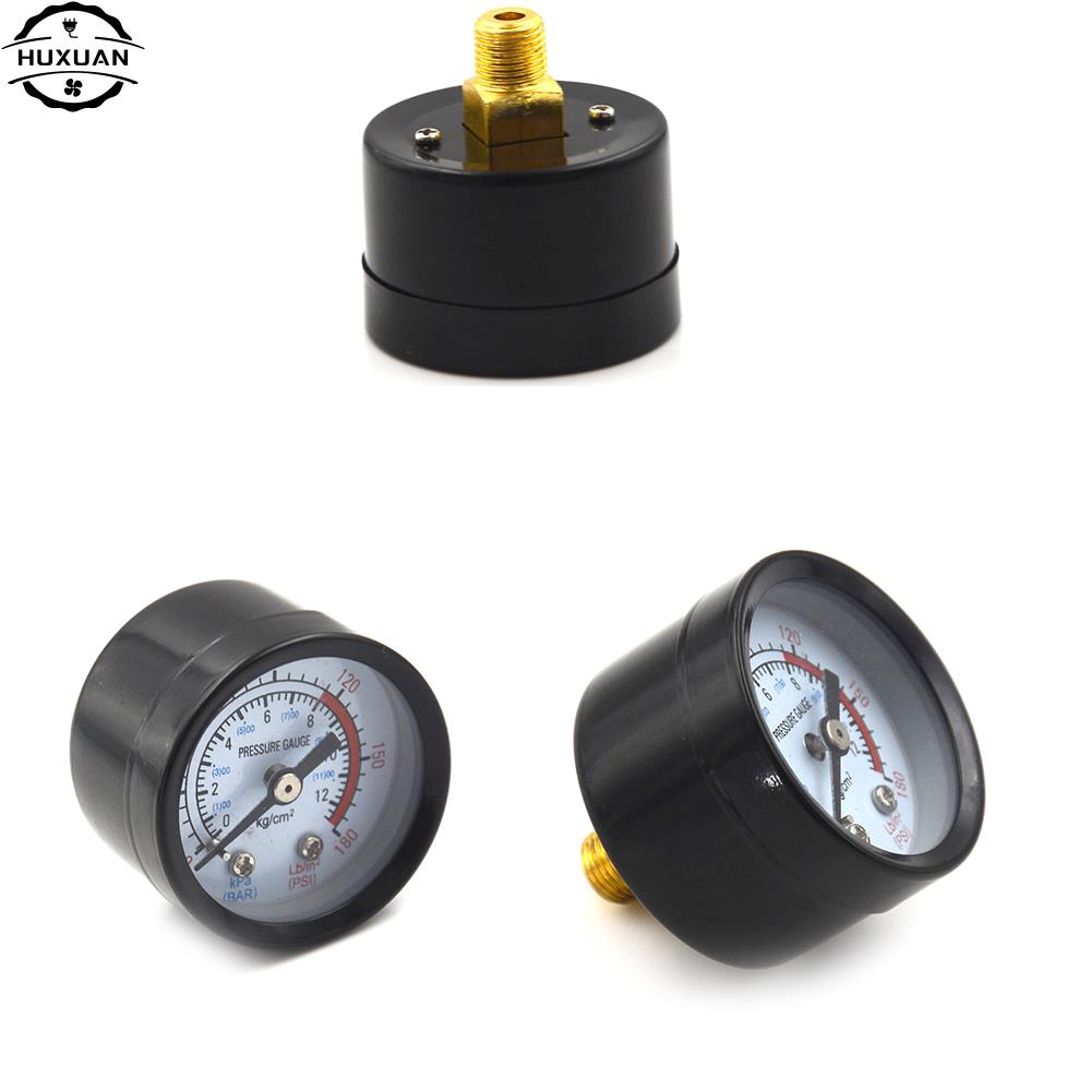 Compressor Barometer Bar Luchtdrukmeter 10Mm 1/8 Bsp Draad 0-180 Psi 0-... – Grandado