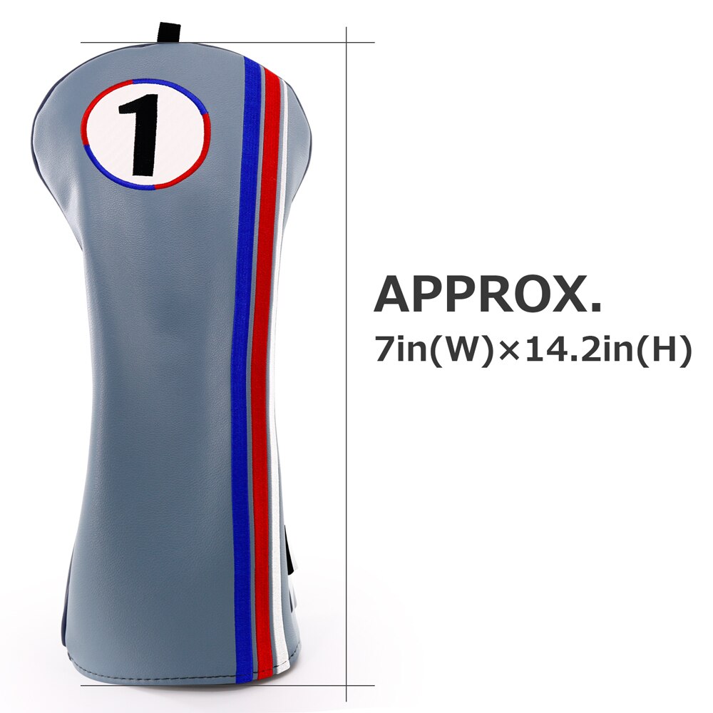 Kuljettaja väylä hybridi headcover golf kattaa mailat suojelija multi style