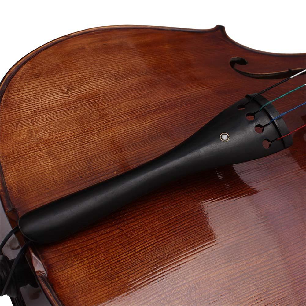 Cello 4/4 3/4 String Board Pull string ebony pull string Ebony Black String Board Pulled String Board