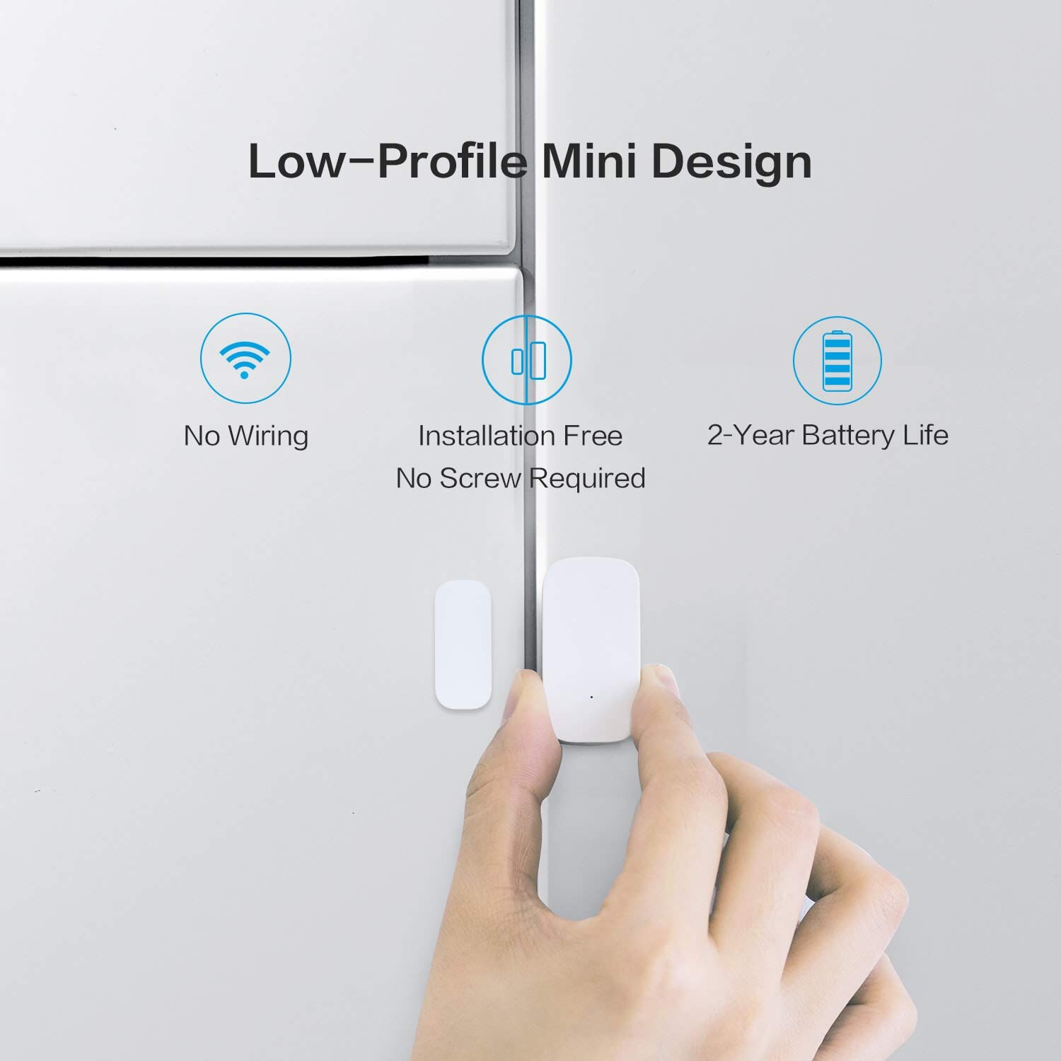 Original aqara dørsensor mijia smart home kit zigbee function mi home app kontrol alarm dør vindue sensor gateway hub