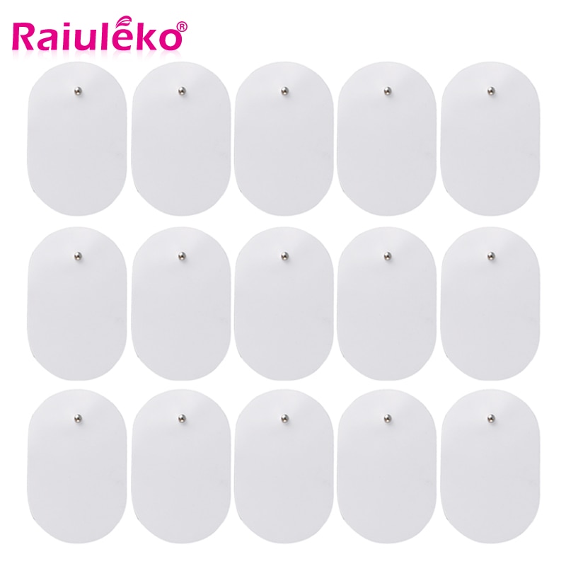 10/20Pcs Self-adhesive Electrode Pads for Tens Machine Acupuncture Digital Therapy Replacement Patches ABS EMS Massager Health