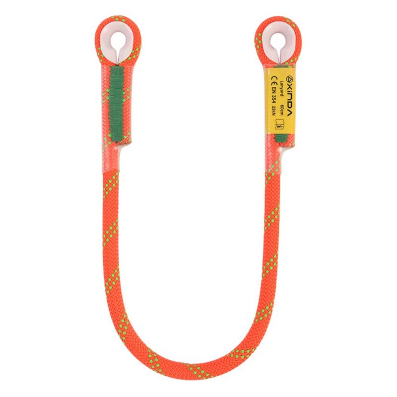 Berufs Klettern Rettungs Schlüsselband Schutz Auge-zu-augen Schlinge Schleife 10,5mm Abseilen Seil Bergsteigen Zubehör: O 60CM