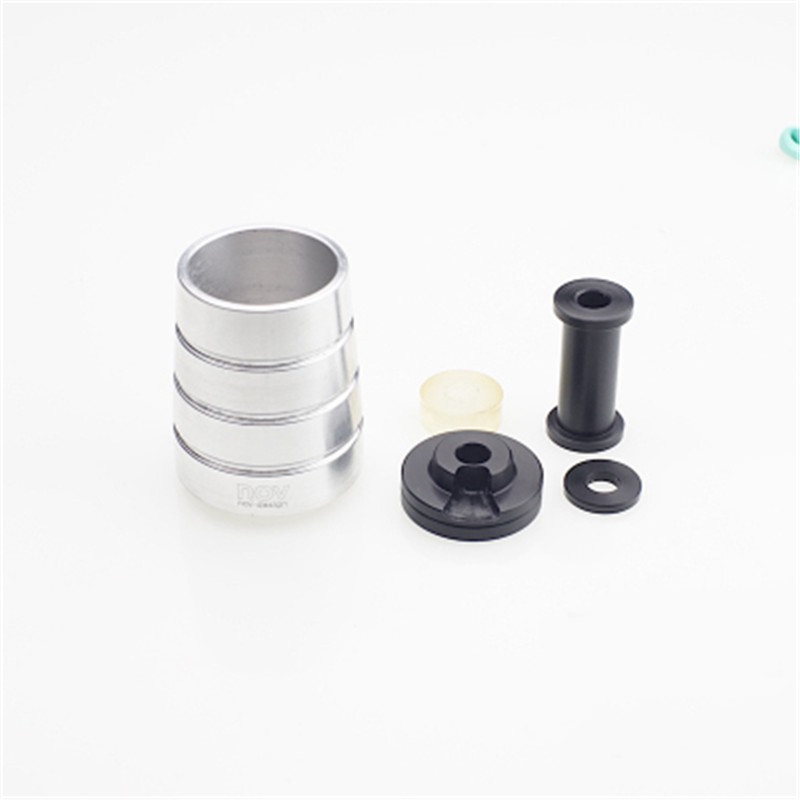 Titanium Spring Shock Absorber For Brompton Pline & Tline Folding Bikes - Black
