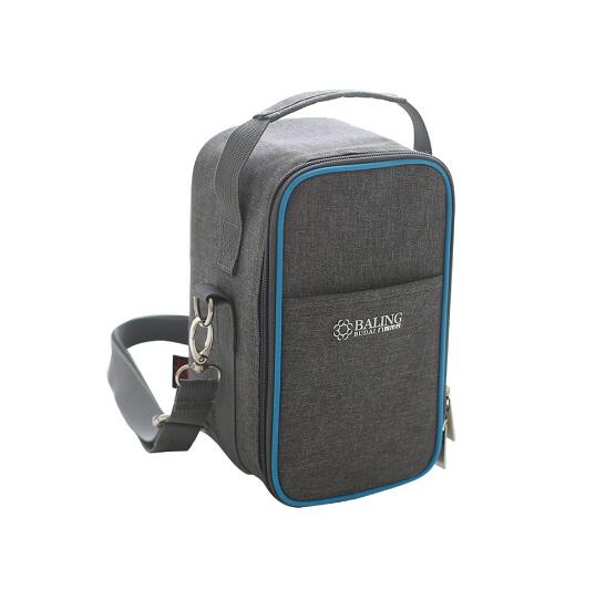 One-shoulder Portable Fresh-keeping Ice Bag Square Aluminum Film Thermos Bag Summer Beverage Refrigerated Bag Thermos Cup Sheath