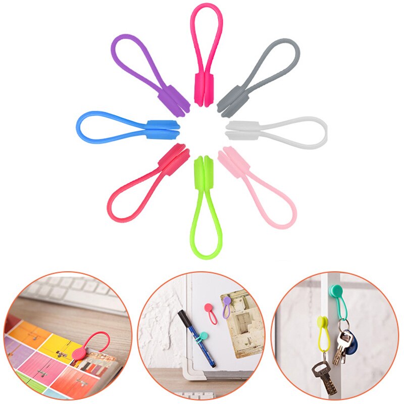 Silicone Case For Cable Protection From Fracture Magnetic Cable Cover Winder Organizer Cord Holder Charging protection For Wire